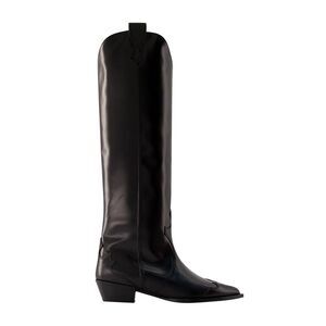 Aruna Boots - Aeyde - Leather - Black